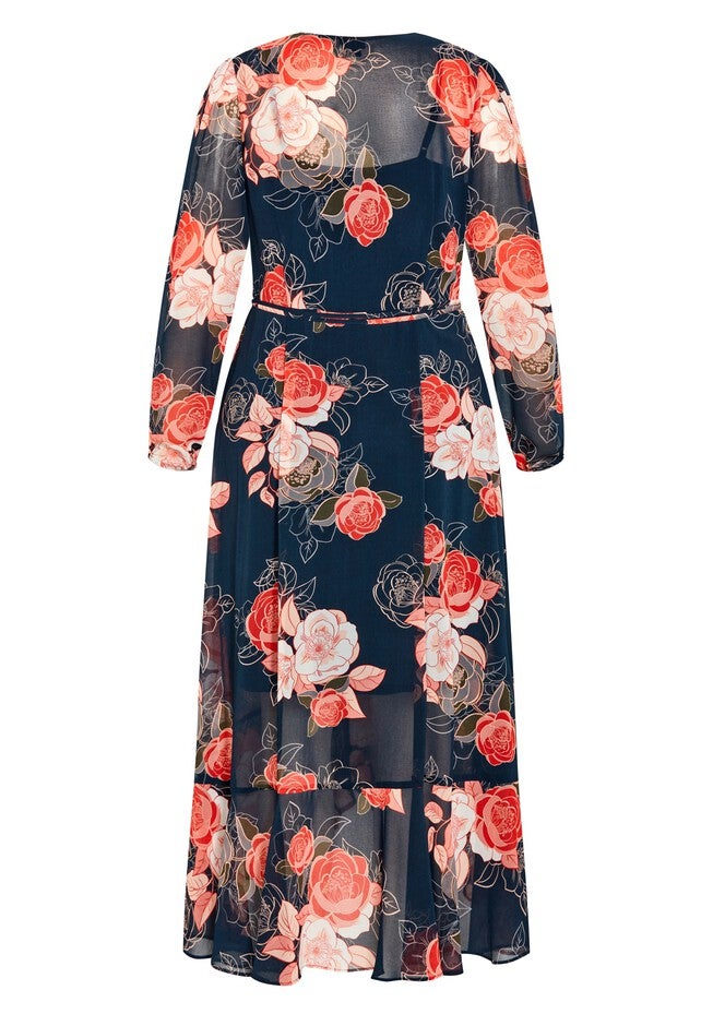 Sadie Maxi Dress - navy, BLUE, alternate image number 4