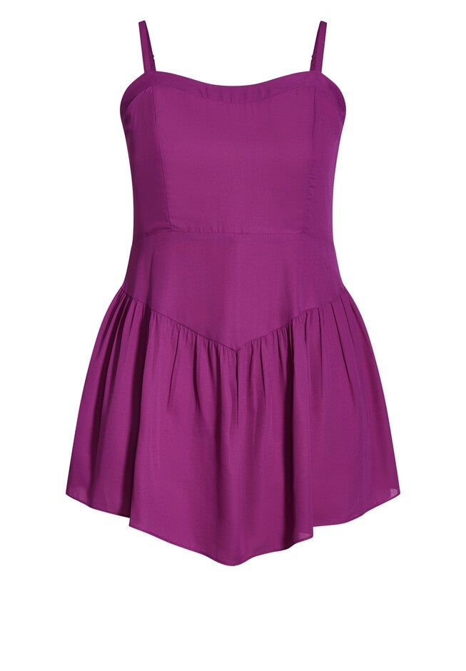 Addison Romper - magenta, PINK, alternate image number 3