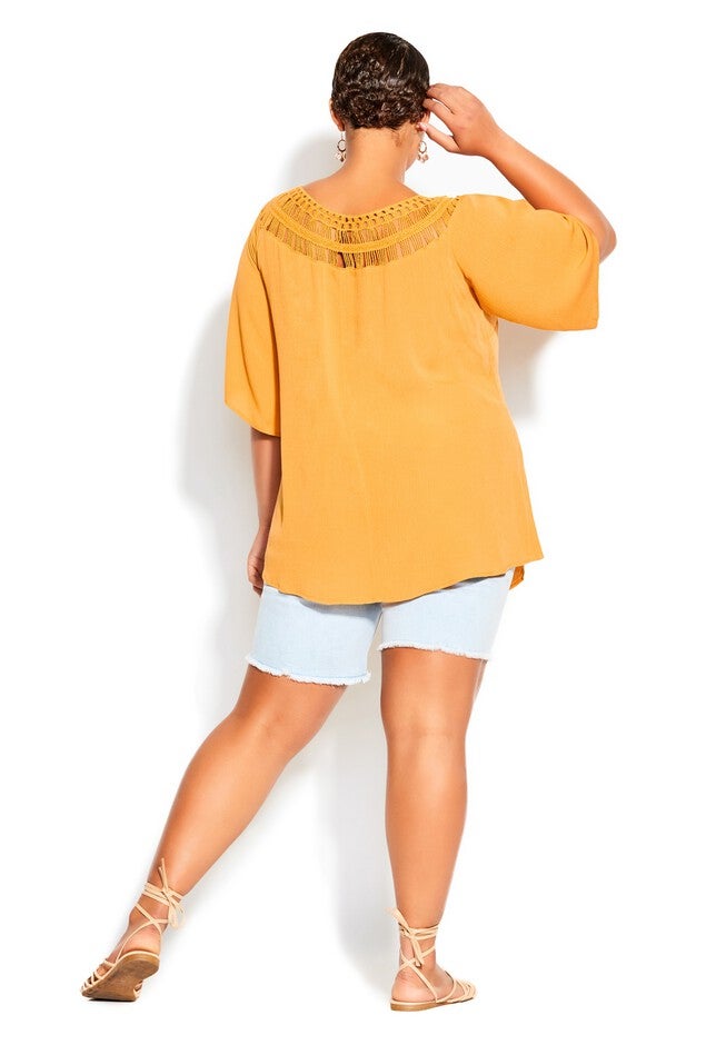 Tropical Daze Top - sunshine, YELLOW, alternate image number null