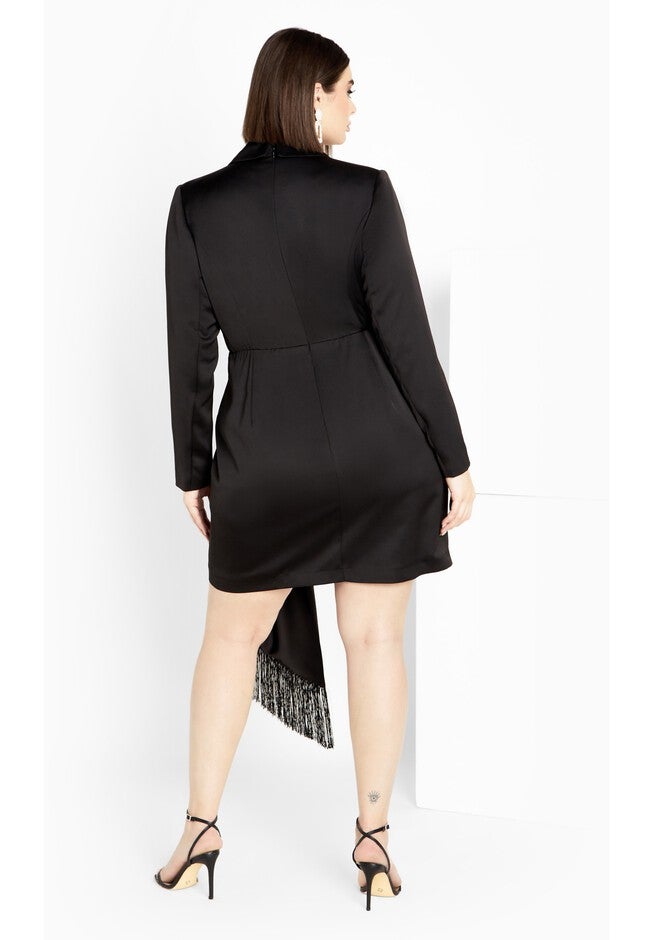 Elora Dress - black, BLACK, alternate image number null