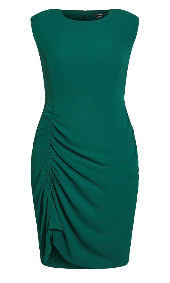 Side Split Dress - sea green, GREEN, alternate image number 4