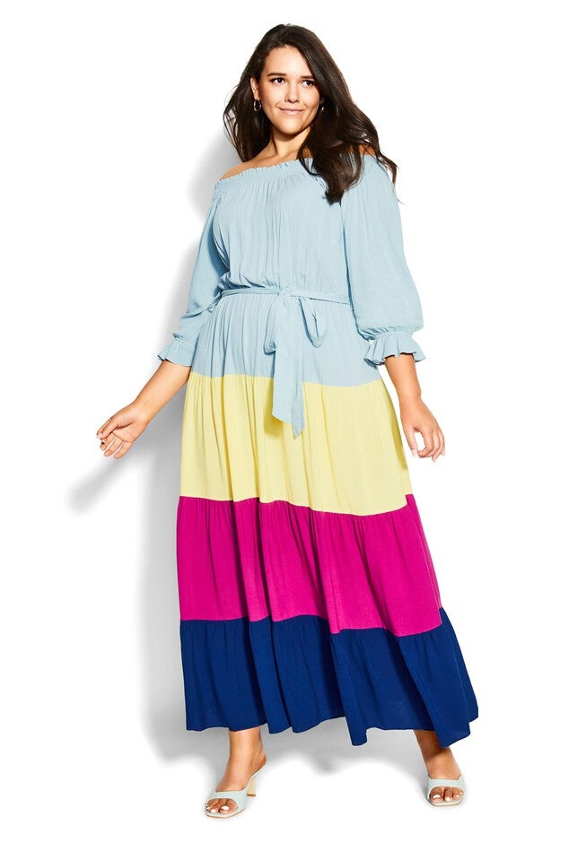 Bella Maxi Dress - sea foam, BLUE, hi-res image number 0