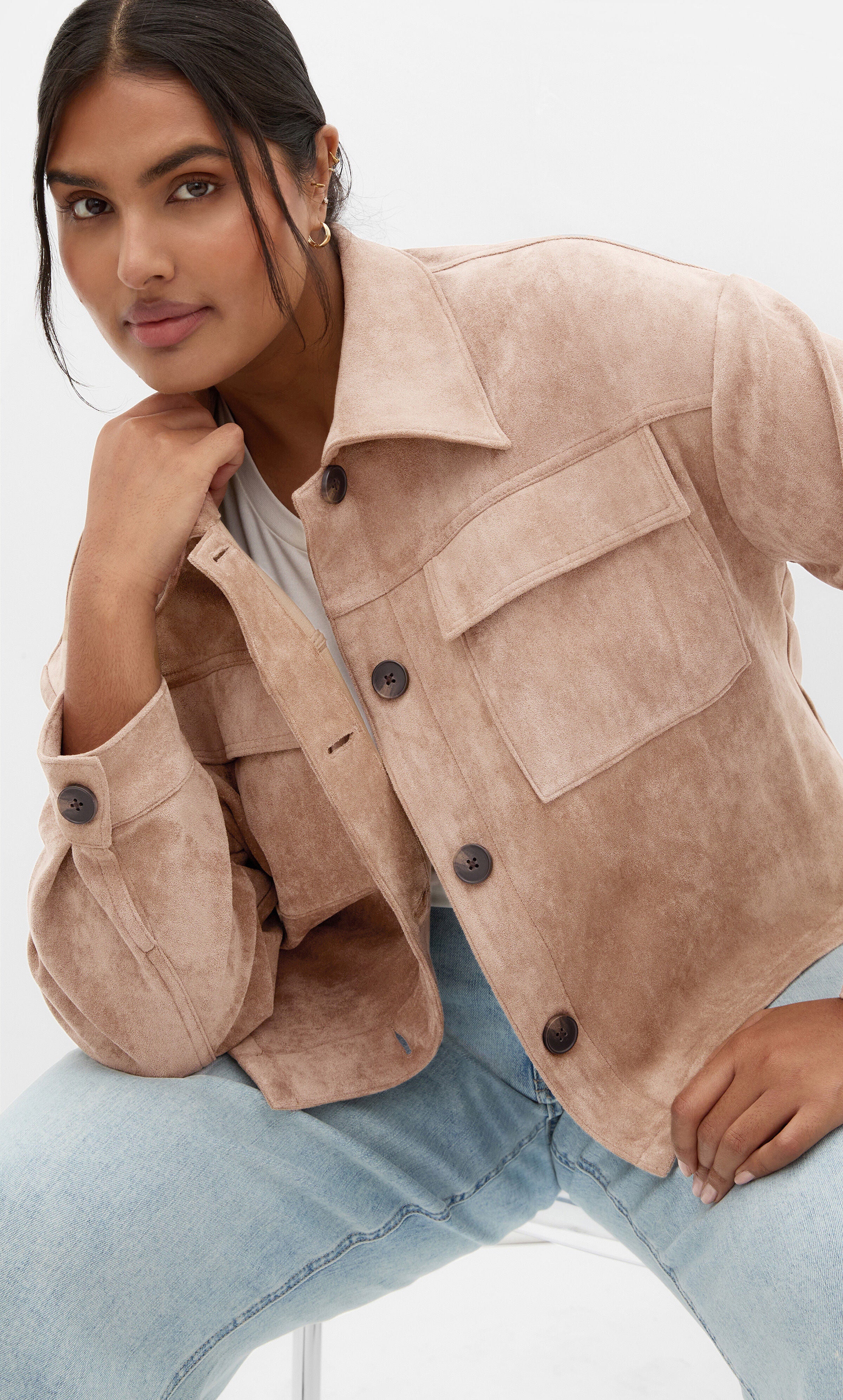 Lusia Jacket, BROWN, hi-res image number 0
