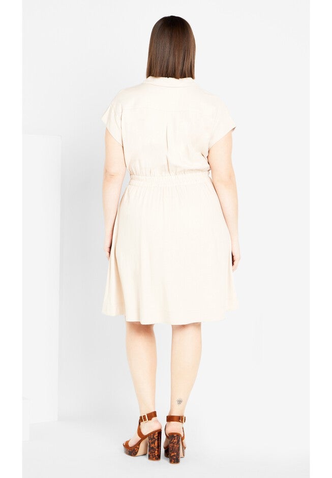 Antonella Dress - neutral, BEIGE, alternate image number null