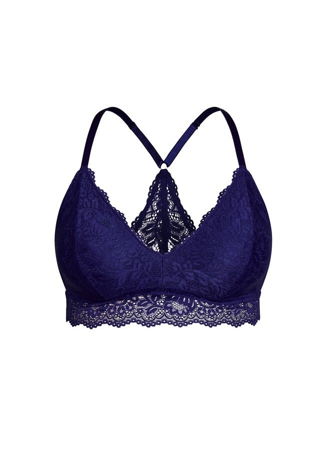 CCX Lace Bralette - cobalt blue, BLUE, alternate image number null
