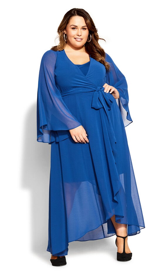 Fleetwood Maxi Dress - deep blue, BLUE, hi-res image number 0