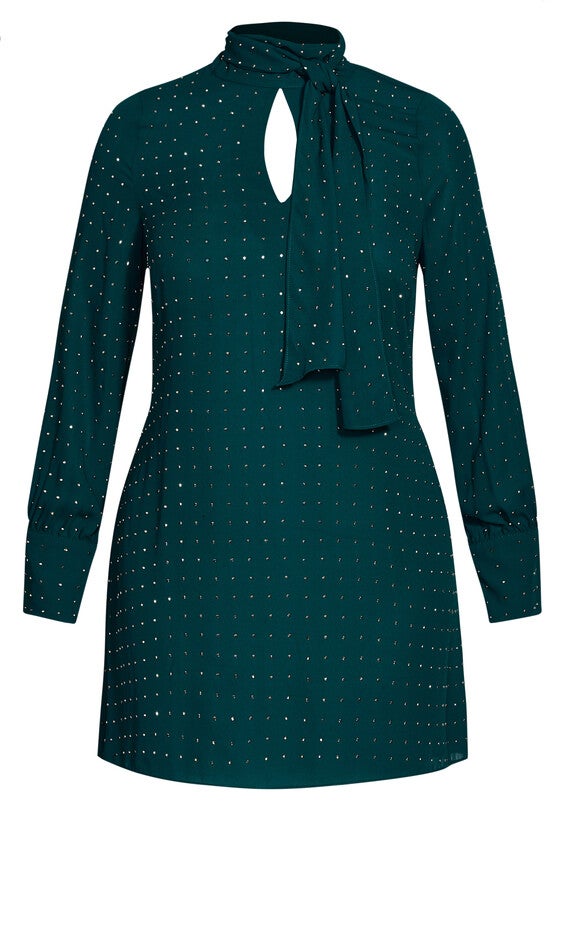 Nailhead Tunic - emerald, EMERALD, alternate image number 5