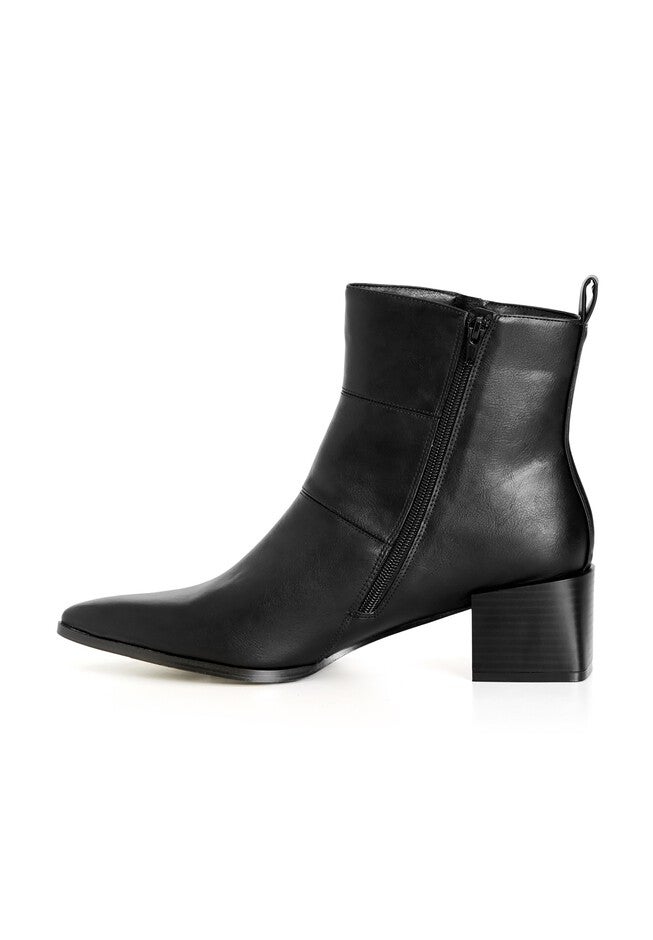 WIDE FIT Yasmin Ankle Boot - black, BLACK, alternate image number null