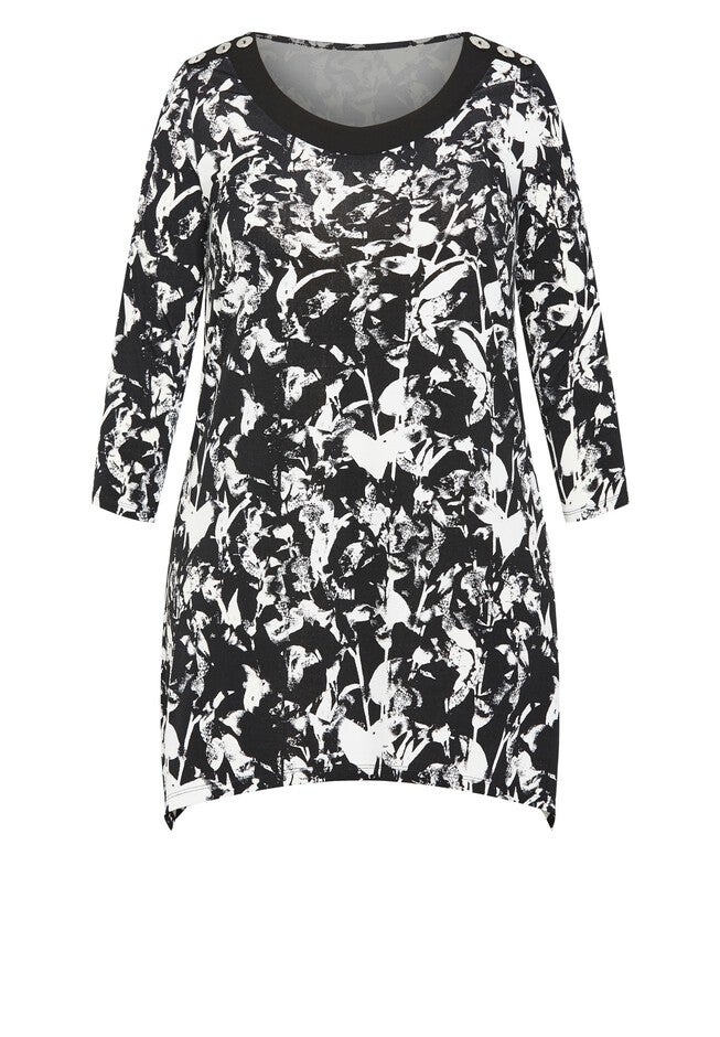 Pamela Print Tunic, SILHOUETTE, alternate image number null