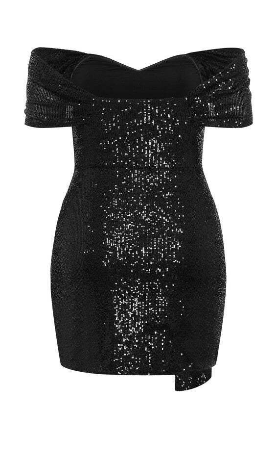 Liana Dress - black, BLACK, alternate image number null