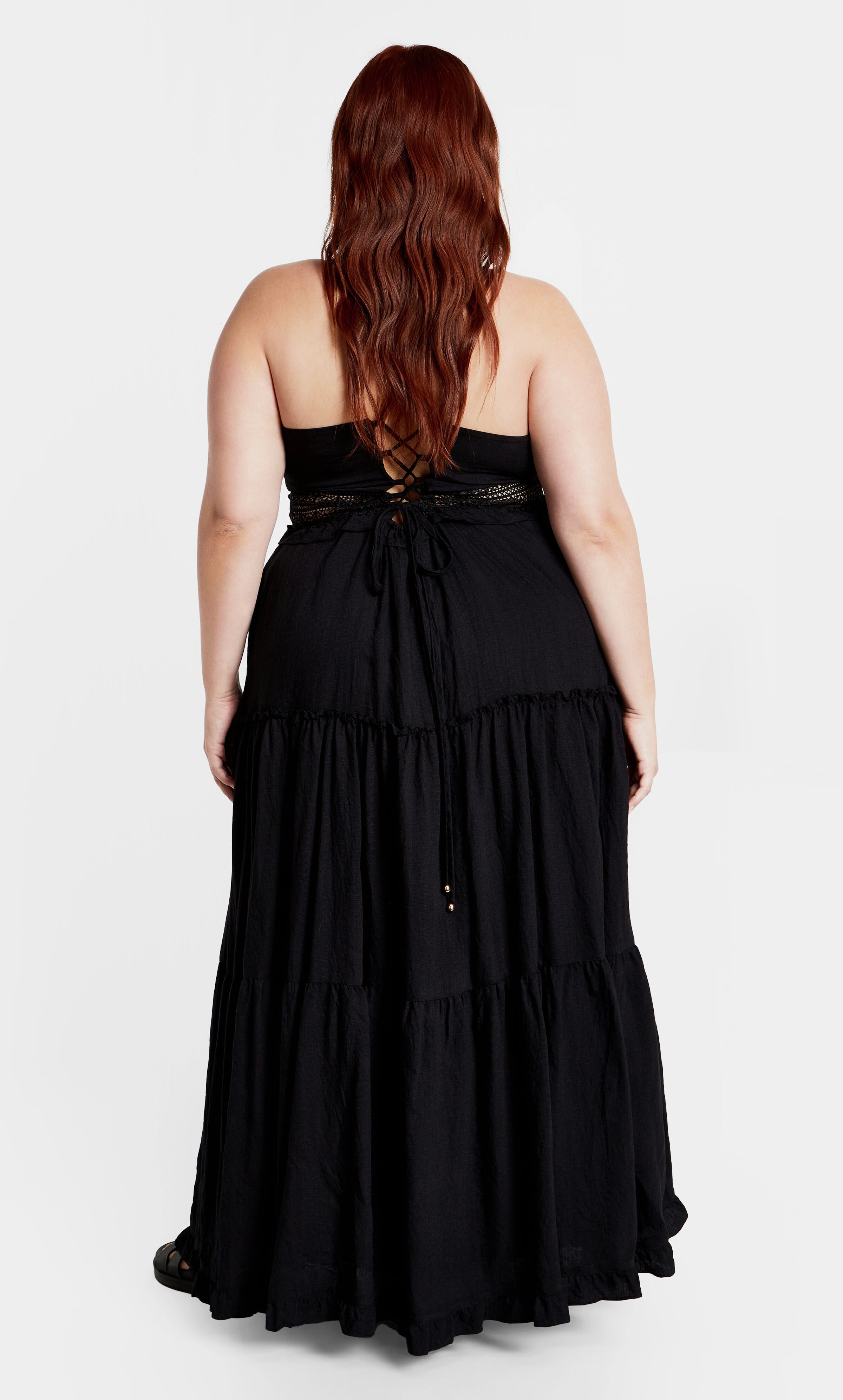 Aura Maxi Dress - black, BLACK, alternate image number 1