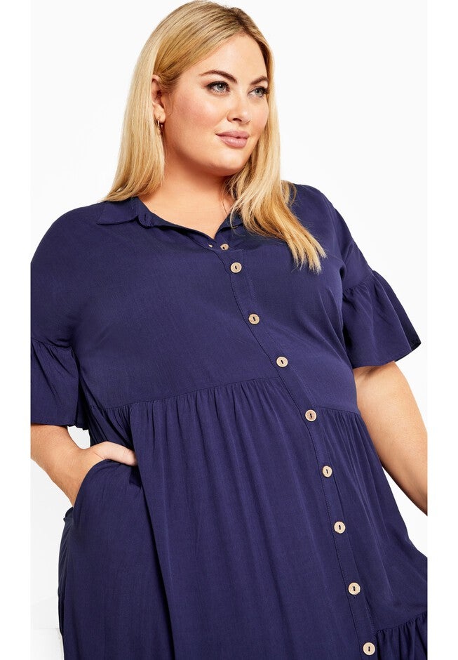 Kaitlyn Dress, INDIGO, alternate image number 2