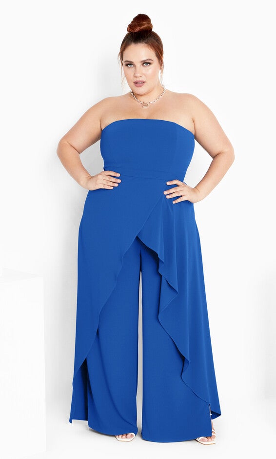 Attract Jumpsuit - ultra blue, BLUE, alternate image number 2