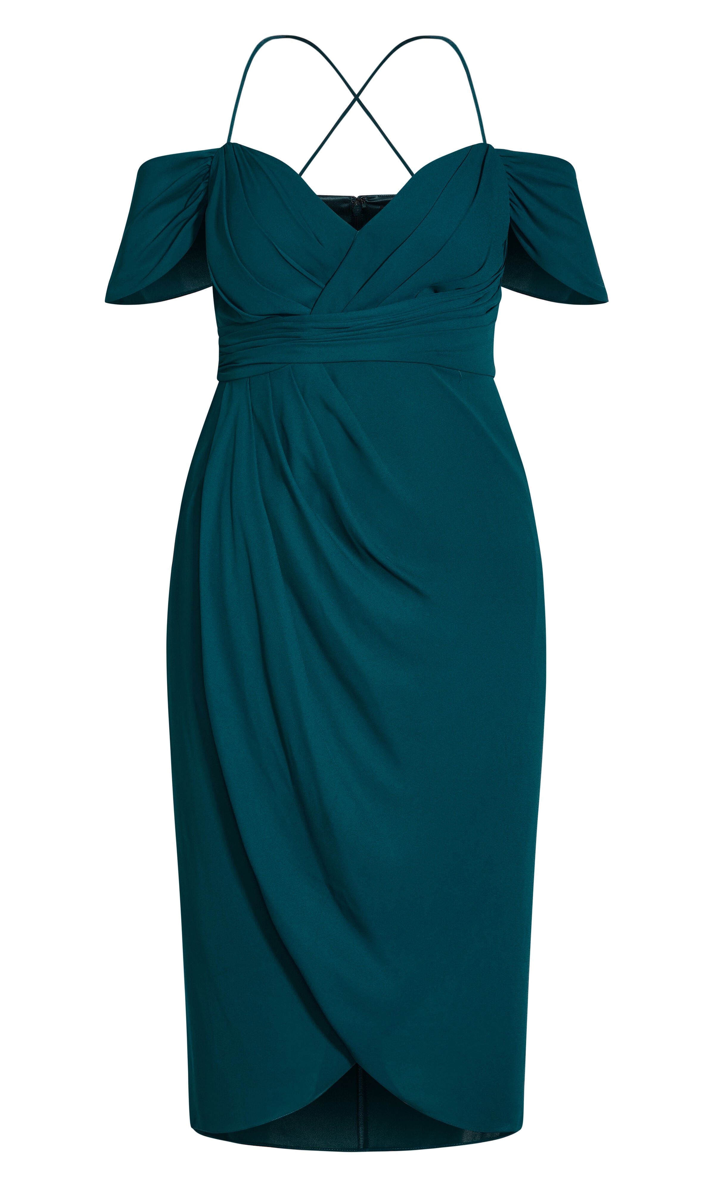 Entwine Maxi Dress - emerald, GREEN, alternate image number 4