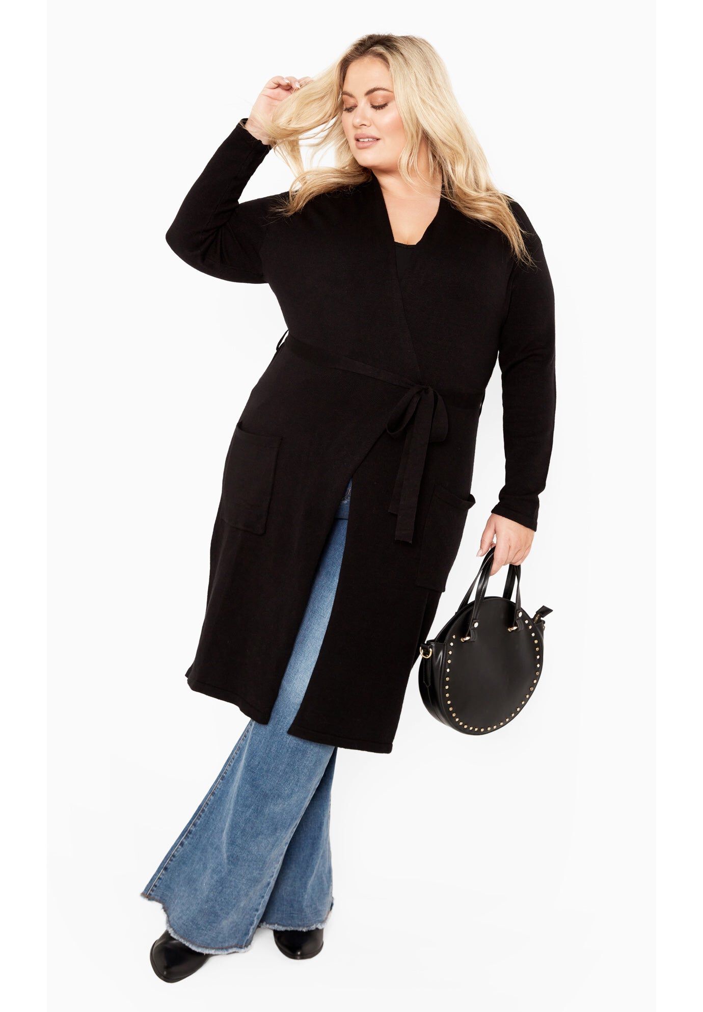 Kennedy Cardigan, BLACK, hi-res image number 0