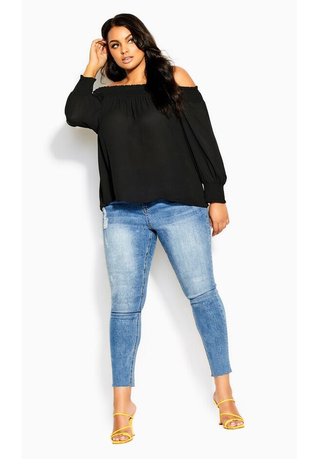 Poise Top - black, BLACK, on-hover image number 1