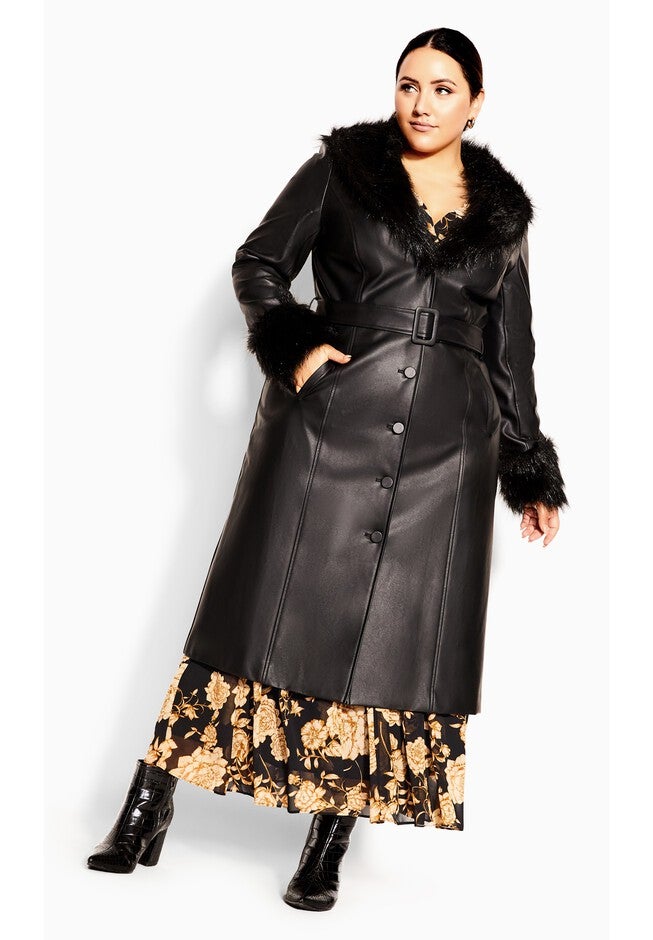 Spanish Romance Coat - black, BLACK, on-hover image number 1
