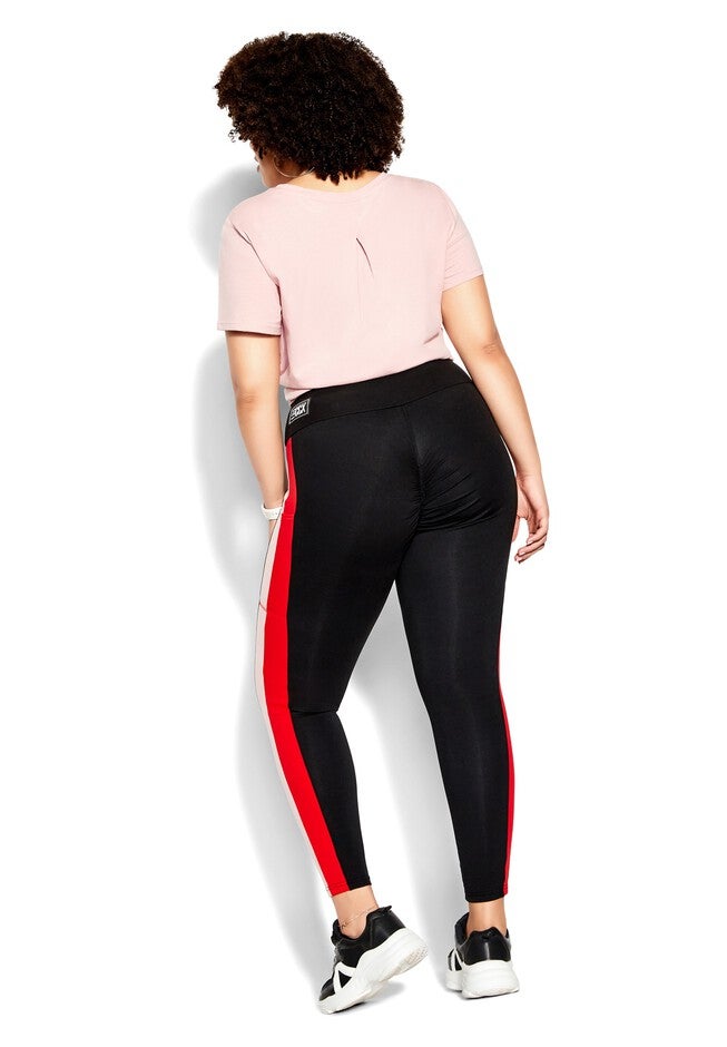 Aisha Full Length Legging - black, BLACK, alternate image number null