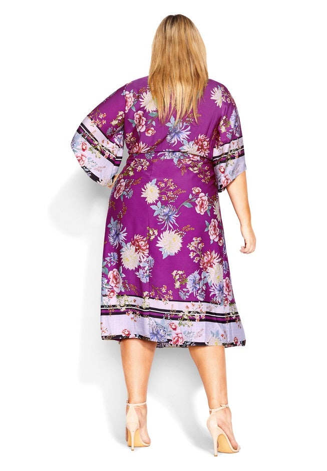 Linda Dress - magenta, GREEN, on-hover image number null