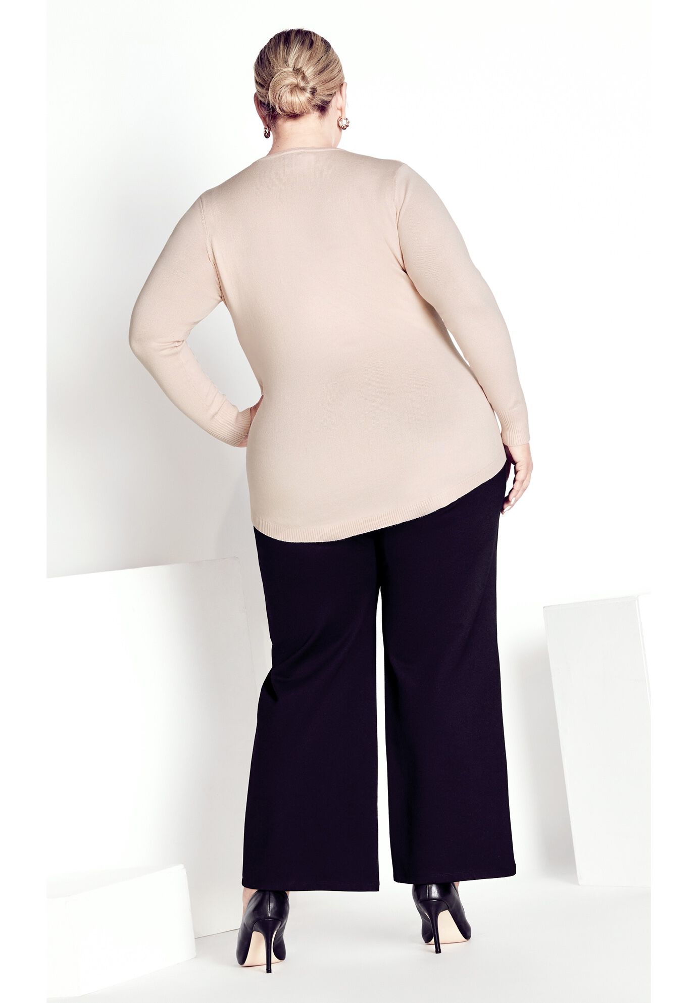 Sequinela Sweater, BLUSH, alternate image number 5