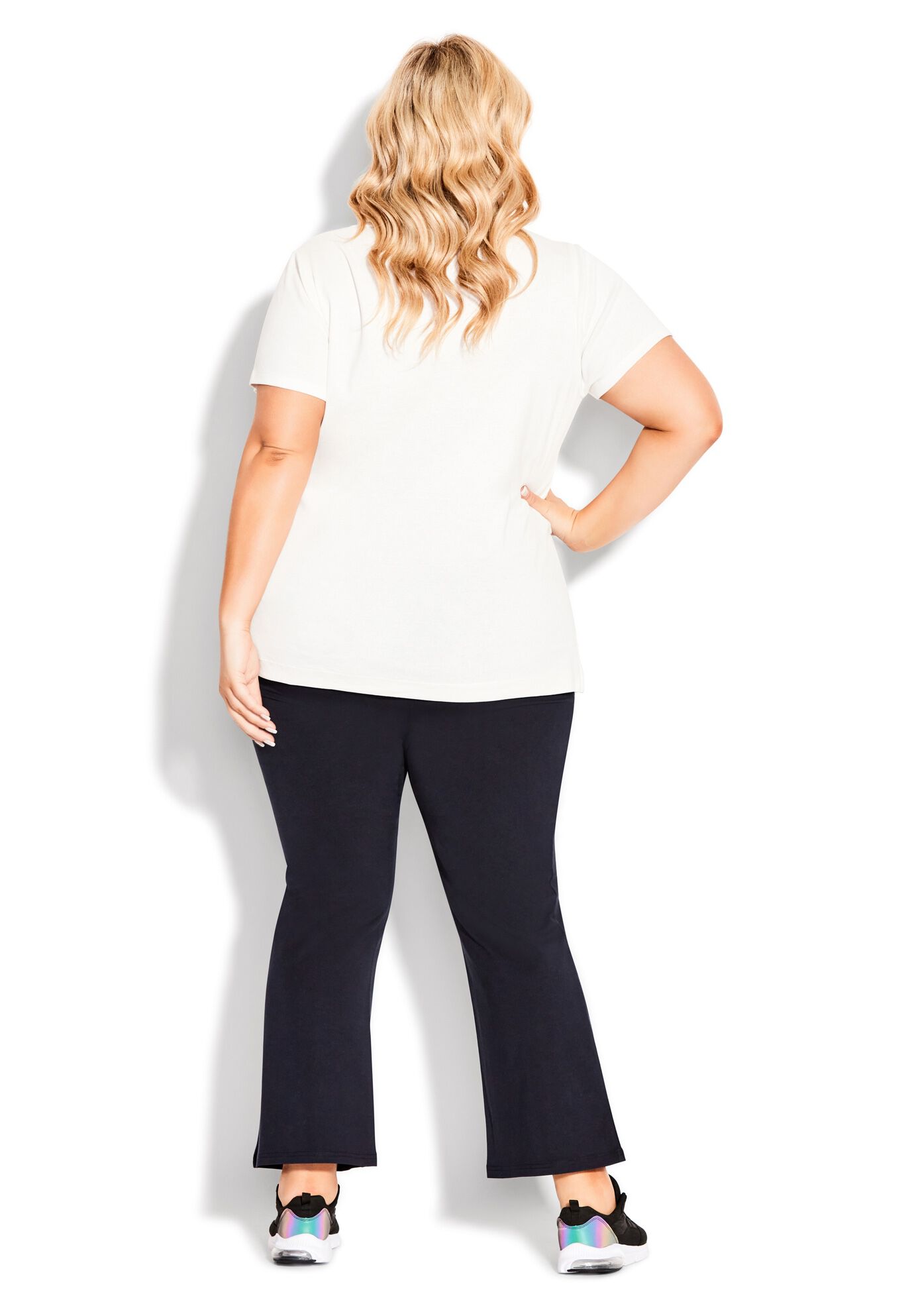 Active Bootleg Pant, TALL NAVY, alternate image number 3