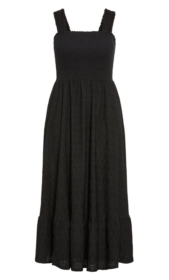 Ariel Maxi Dress - black, BLACK, alternate image number 2