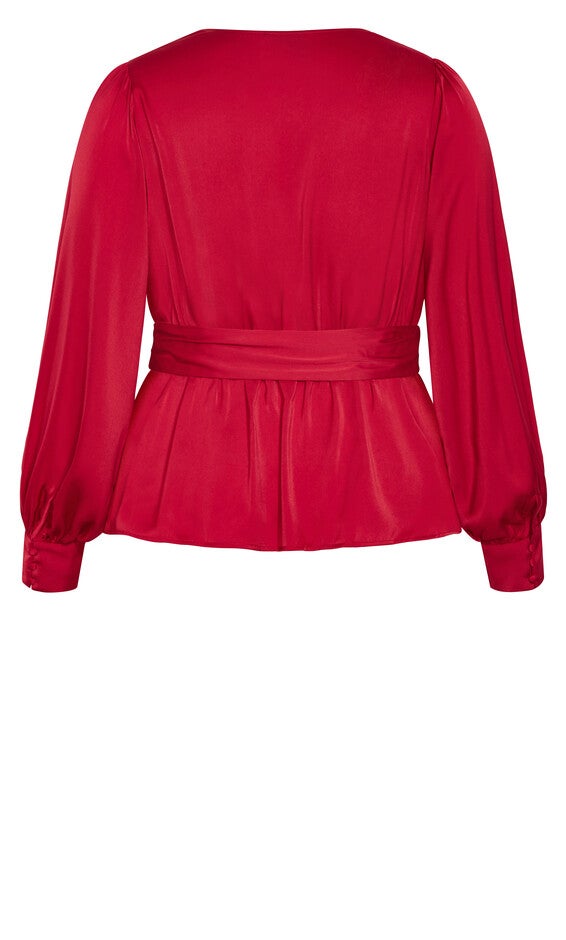 Opulent Top - cherry, RED, alternate image number 6
