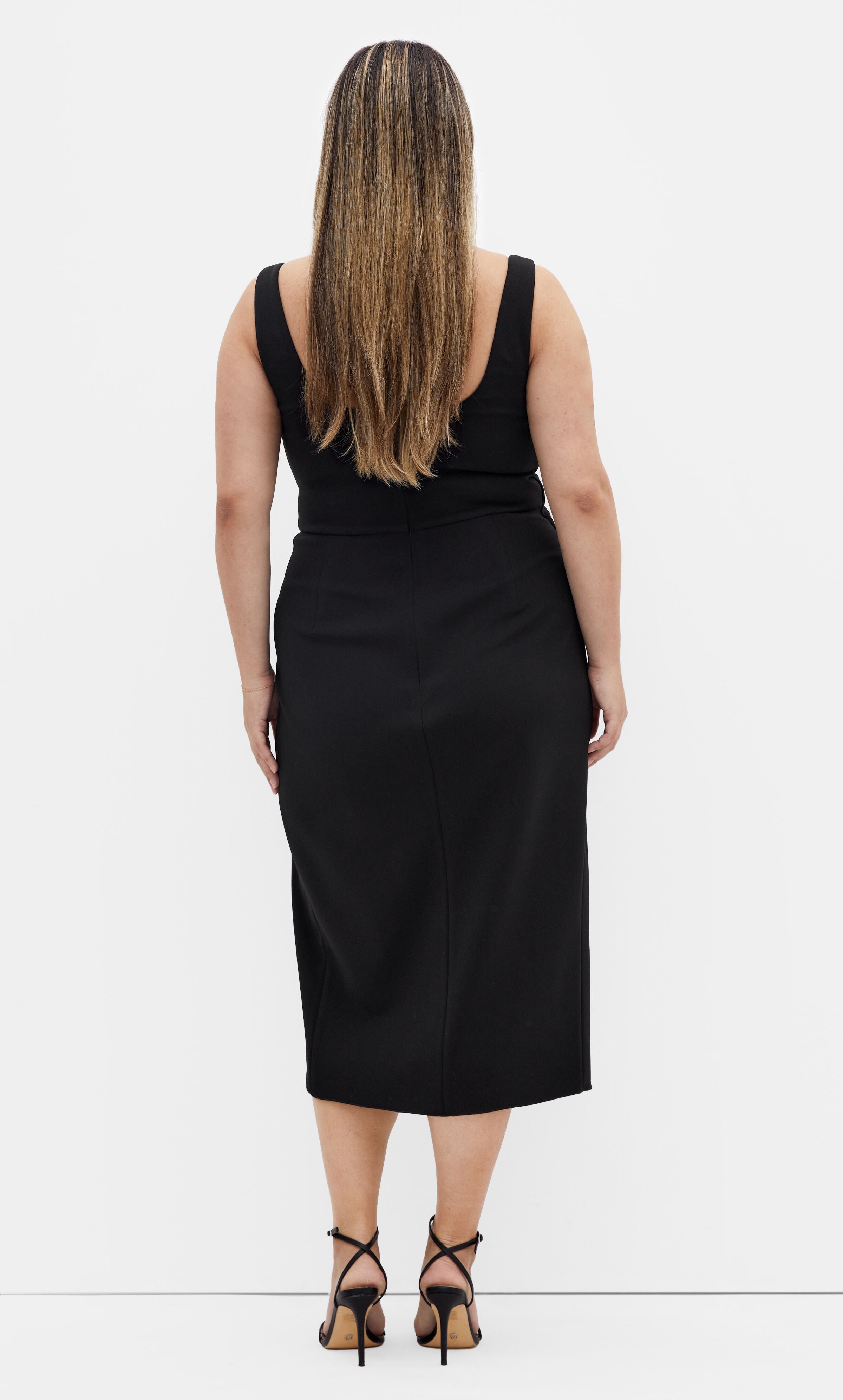Caitlyn Dress - black, BLACK, alternate image number 1
