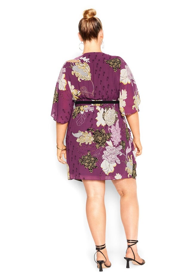 Jillian Dress - purple, PURPLE, alternate image number null