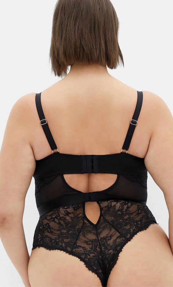 Josephine Bodysuit - black, BLACK, alternate image number 2