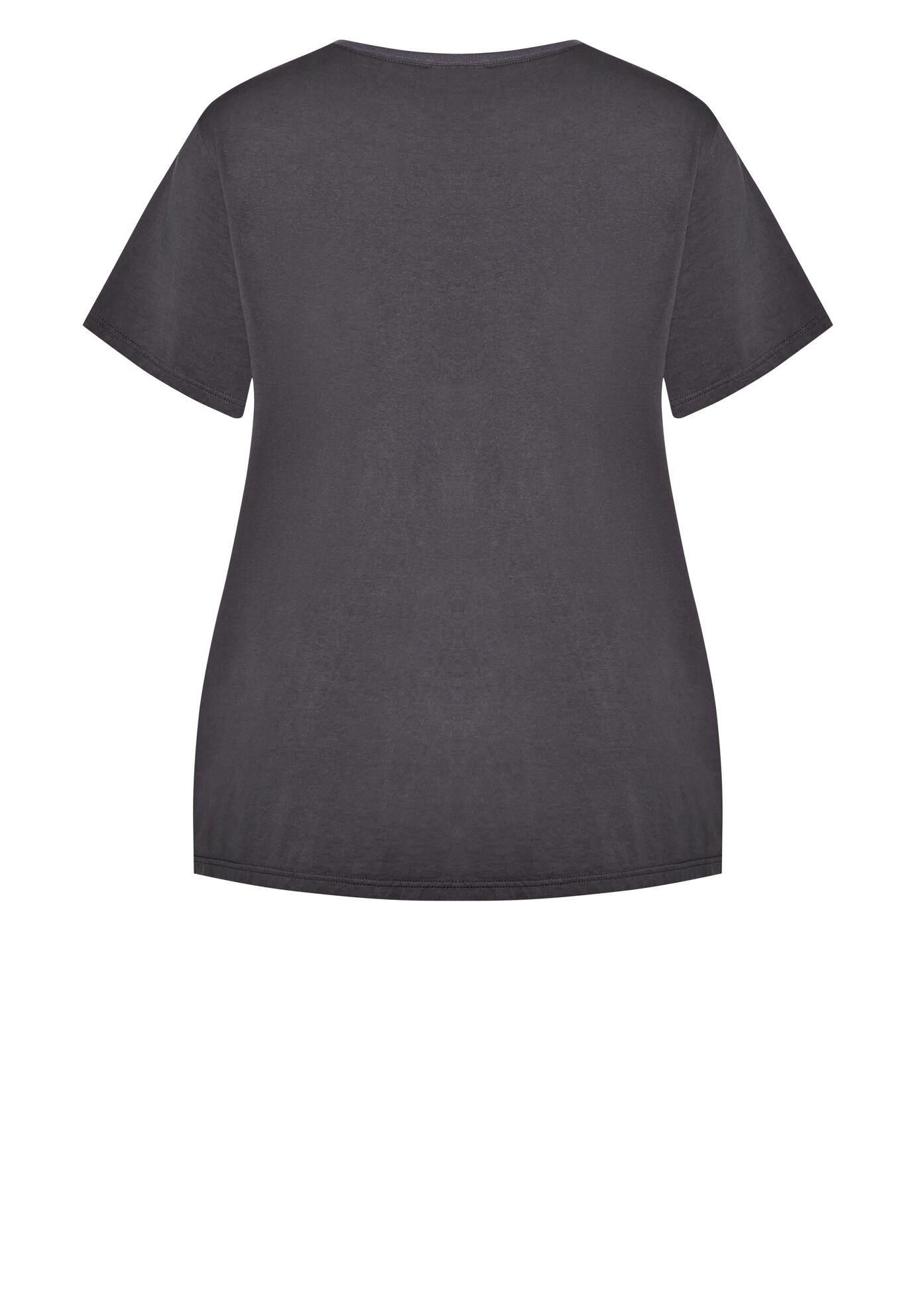 Kora Graphic Tee, CHARCOAL, alternate image number 4
