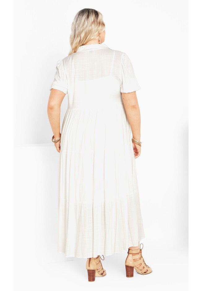 Charlotte Pl Dress, IVORY SECRET GARDEN, on-hover image number null
