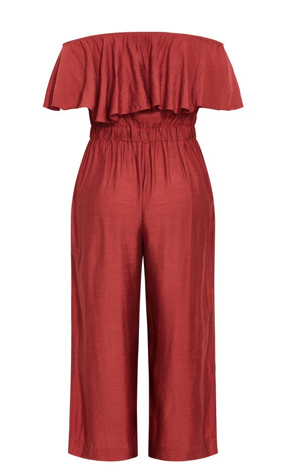 Serene Jumpsuit - sienna, BROWN, alternate image number null