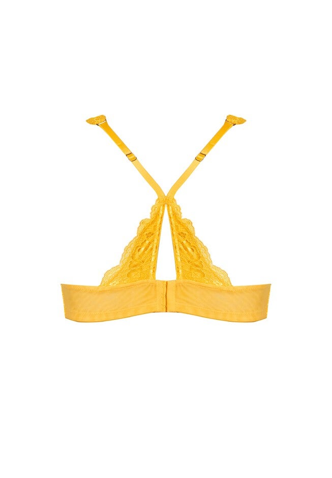 Zoey Bralette - marigold, YELLOW, alternate image number 3