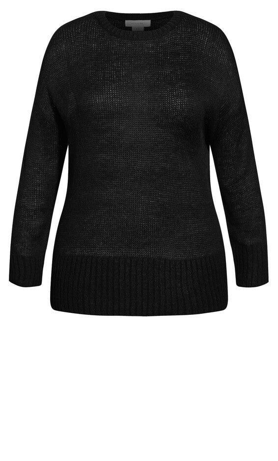Scarlett Sweater - black, BLACK, alternate image number null