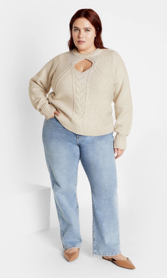 Ivy Sweater - cream, CREAM, alternate image number null