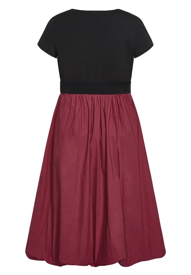 Paris Days Dress - oxblood, RED, alternate image number 3