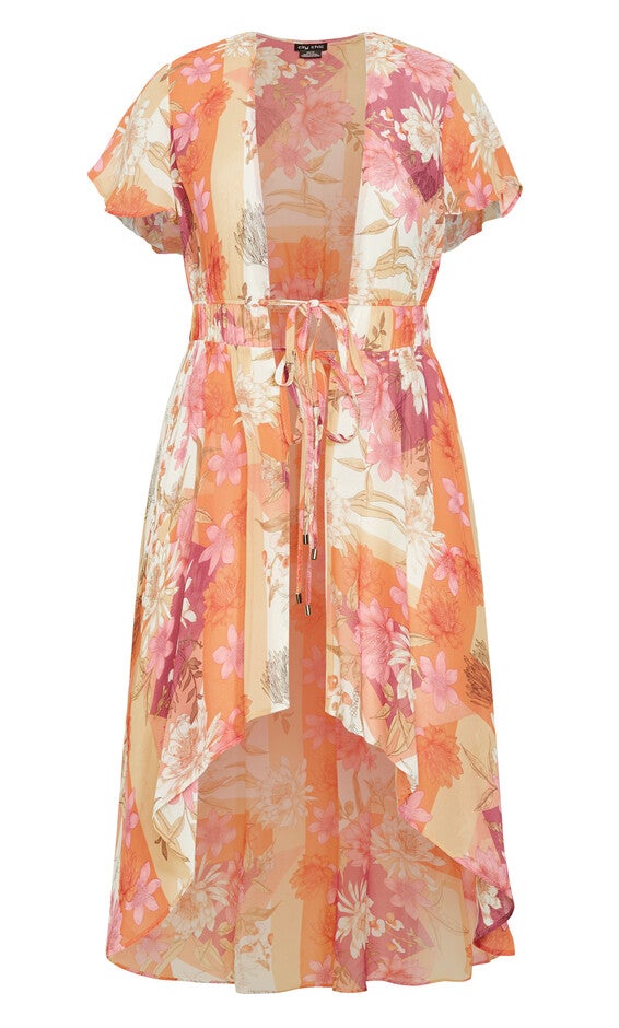 Natasha Print Jacket - ivory, WHITE, alternate image number null