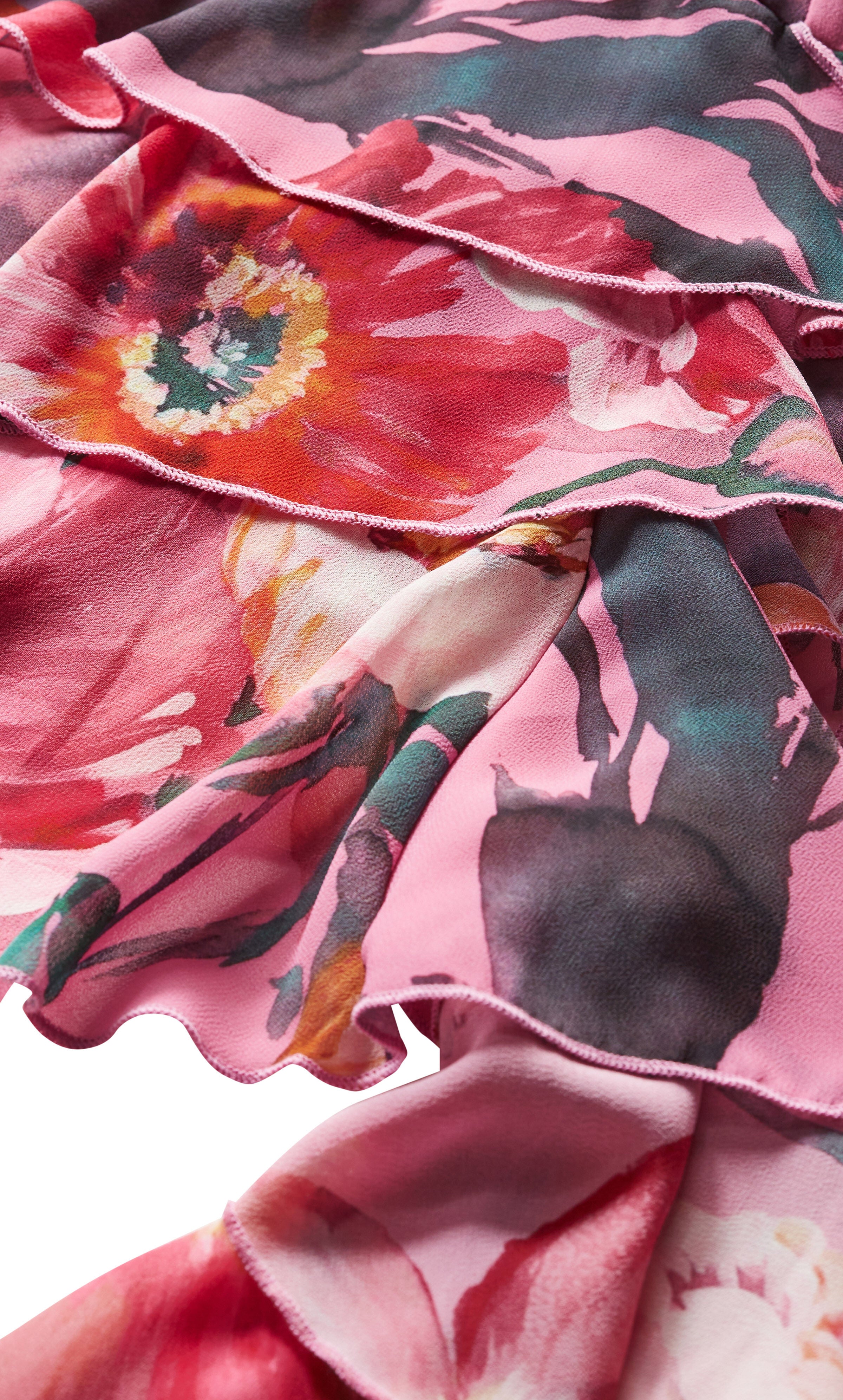Lovers Lane Print Top - pink, PINK, alternate image number 6