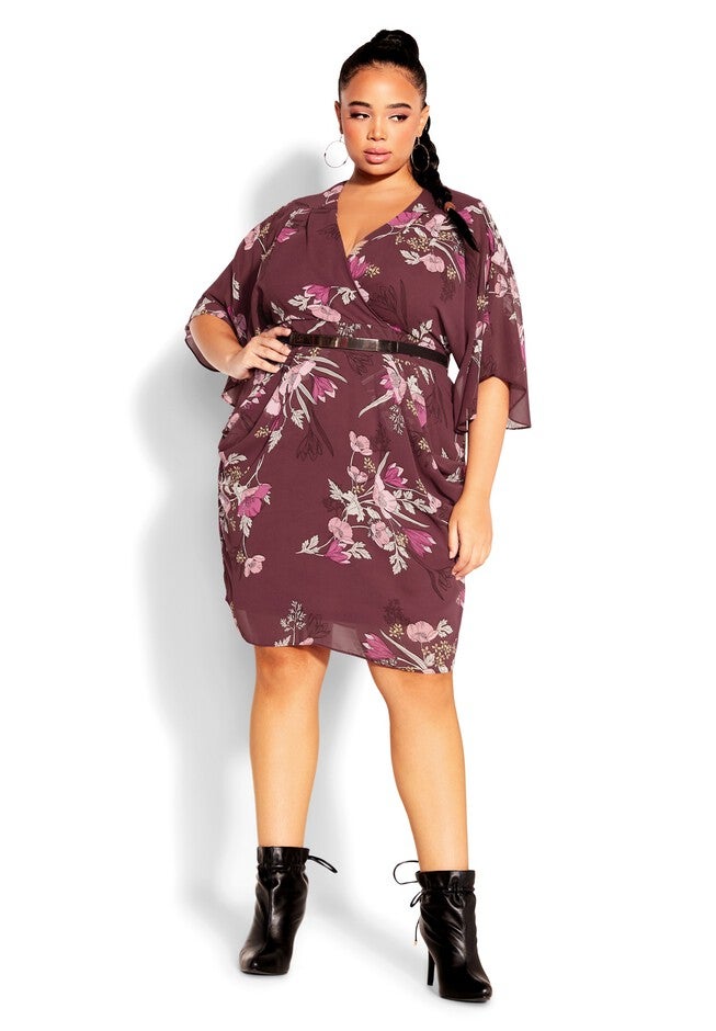 Lila Dress - oxblood, RED, hi-res image number null