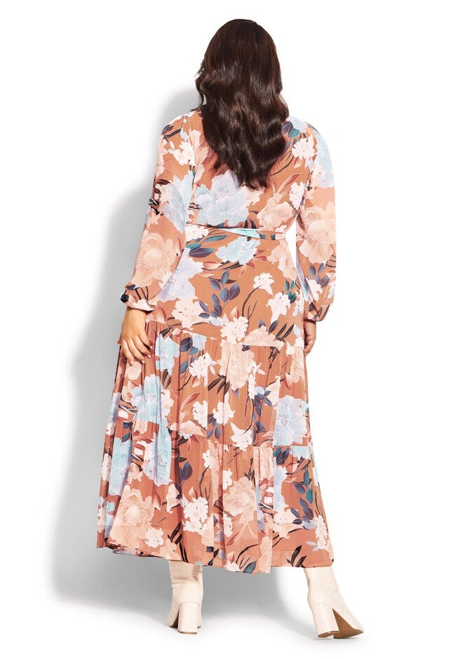 Stella Maxi Dress - fudge, BROWN, alternate image number null