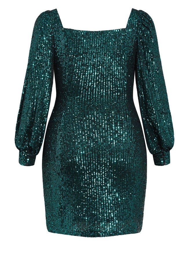 Colette Dress - emerald, GREEN, alternate image number null