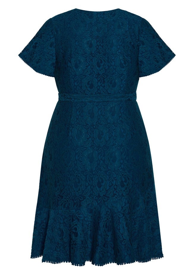 Sweet Love Lace Dress - jewel, GREEN, alternate image number null