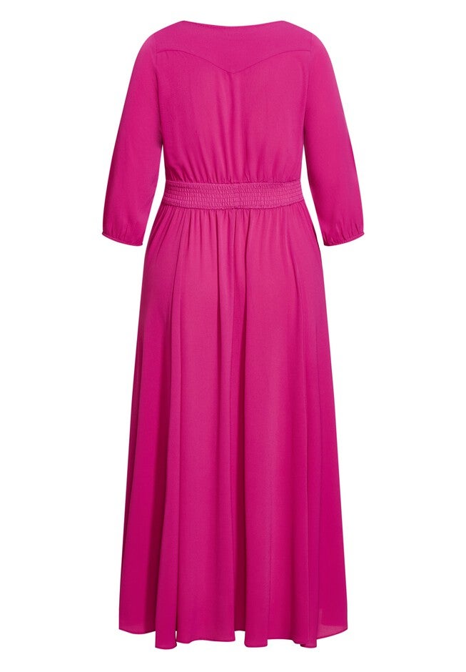 Zadie Dress - sangria, PINK, alternate image number null