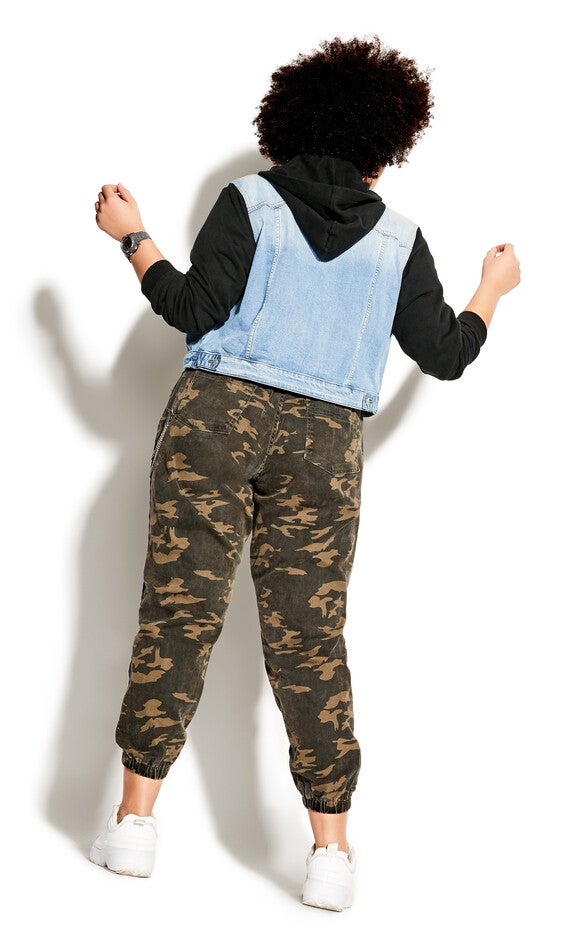 Denim Street Jacket - light wash, BLUE, alternate image number 3