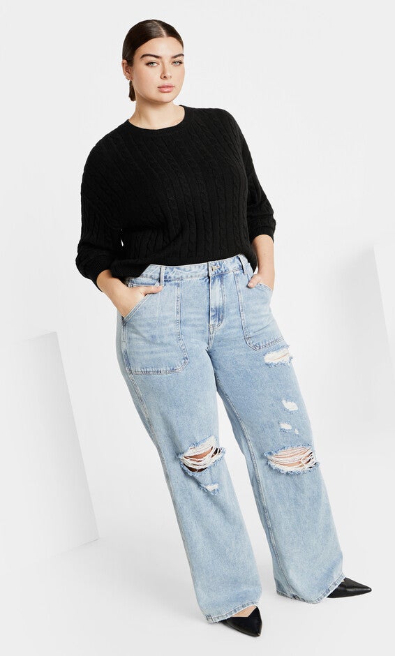 Kenia Sweater - black, BLACK, alternate image number 1