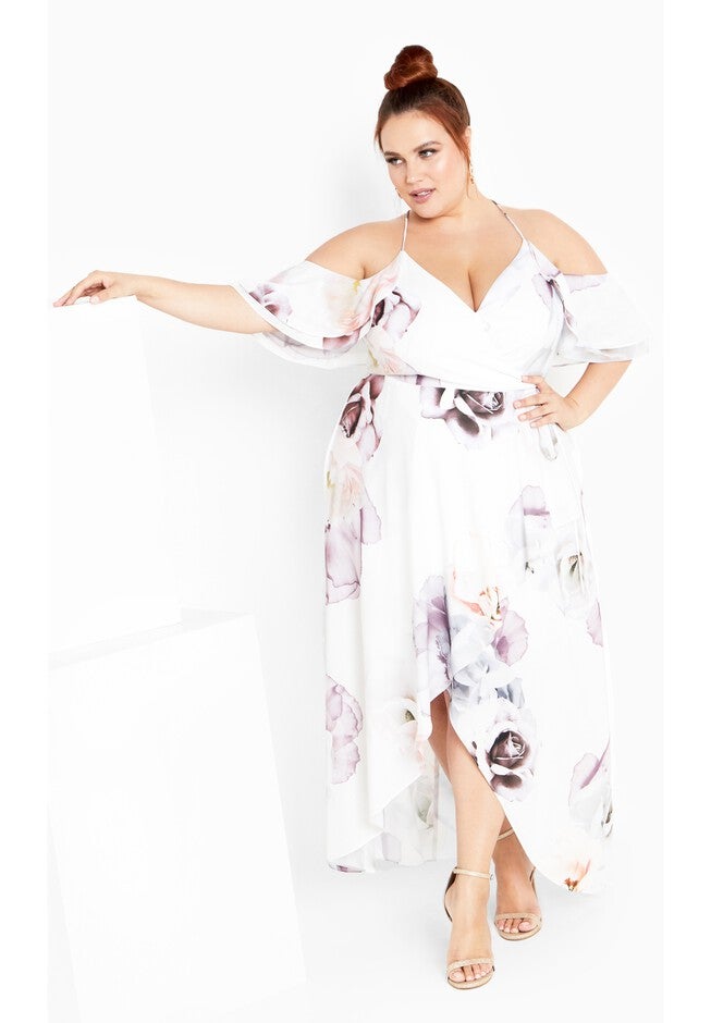 Sweet Bella Maxi Dress - ivory, WHITE, hi-res image number null