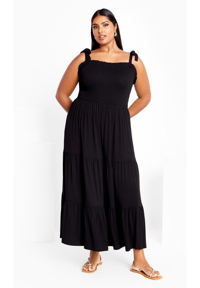 Miley Dress - black, BLACK, on-hover image number null
