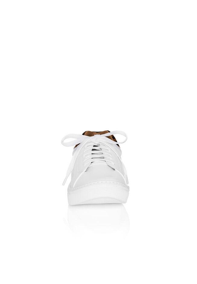WIDE FIT Carrie Print Sneaker - animal, WHITE, alternate image number 3