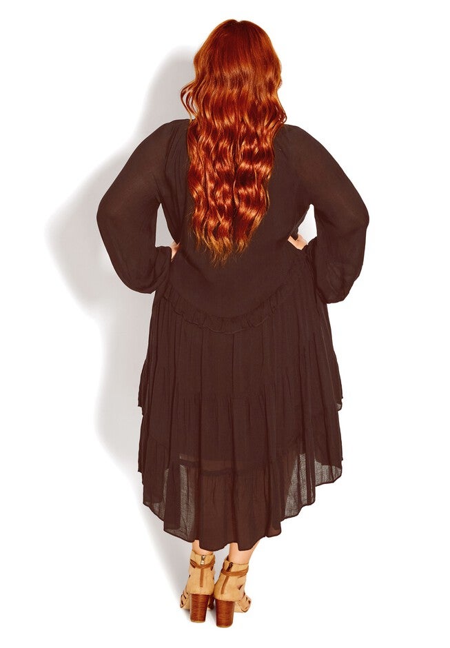 Avery Dress - black, BLACK, alternate image number 4